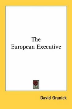 Paperback The European Executive Book