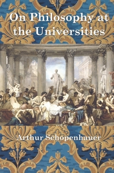 Paperback On Philosophy at the Universities Book