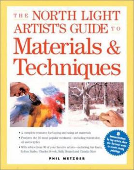 Hardcover North Light Artist's Guide to Materials and Techniques Book