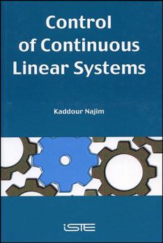 Hardcover Control of Continuous Linear Systems Book