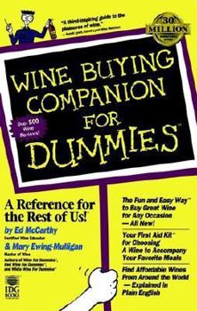 Paperback Wine Buying Companion for Dummies (R) Book