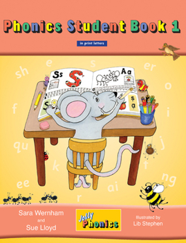 Paperback Jolly Phonics Student Book 1: In Print Letters (American English Edition) Book