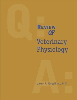 Paperback Review of Veterinary Physiology Book