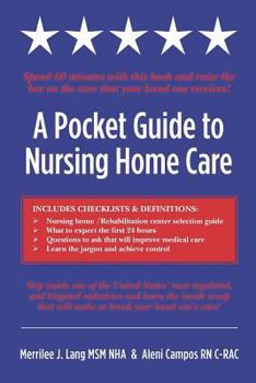 Paperback A Pocket Guide to Nursing Home Care Book
