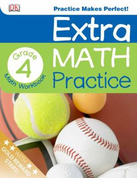 Paperback Extra Math Practice, Grade 4 Book
