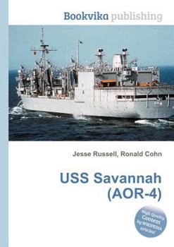 Paperback USS Savannah (Aor-4) Book