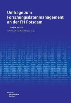 Paperback Umfrage zum Forschungsdatenmanagement an der FH Potsdam [German] Book