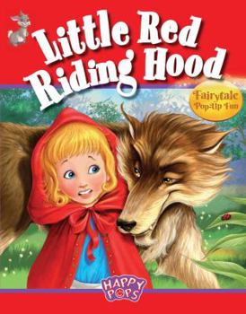 Hardcover Little Red Riding Hood: Fairytale Pop-Up Fun Book