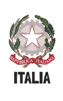 Italia: Handy journal notebook diary with blank lined paper to write in (Europe)