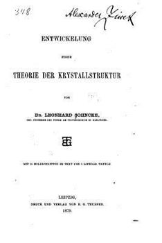 Paperback Entwickelung einer Theorie der Krystallstruktur [German] Book