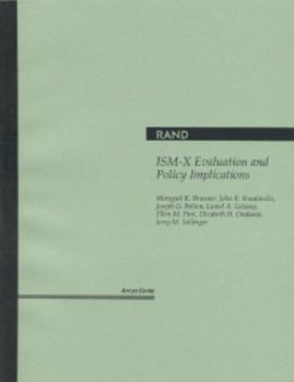 Paperback ISM-X Evaluation and Policy Implications Book