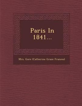 Paperback Paris in 1841... Book