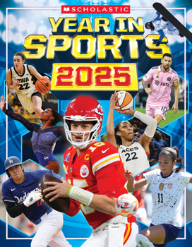 Paperback Scholastic Year in Sports 2025 Book