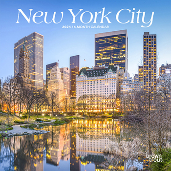 Calendar New York City 2024 Mini 7x7 Book