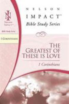 Paperback 1 Corinthians: The Greatest of These Is Love Book