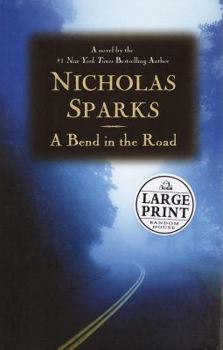 Hardcover A Bend in the Road [Large Print] Book