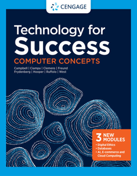 Loose Leaf Technology for Success: Computer Concepts, Loose-Leaf Version Book