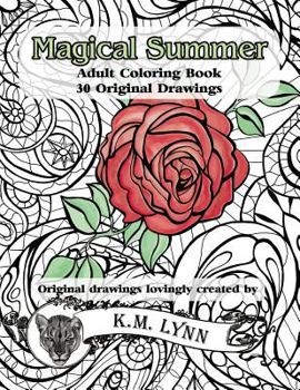 Paperback Magical Summer: Adult Coloring Book