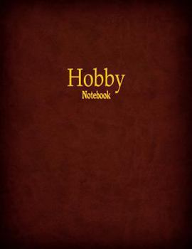 Hobby Notebook : 1/6 Inch Cross Section Graph Ruled, 120 Pages, 8. 5 X 11