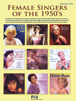 Paperback Female Singers of the 1950s Book