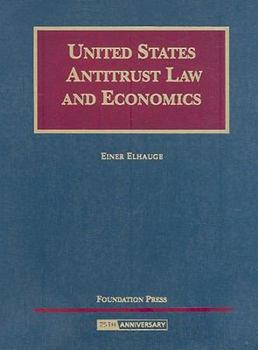 Hardcover United States Antitrust Law and Economics Book
