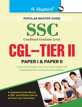 SSC Combined Graduate Level: TIER-II (Paper I & Paper II) Recruitment Exam Guide (Popular Master Guide)
