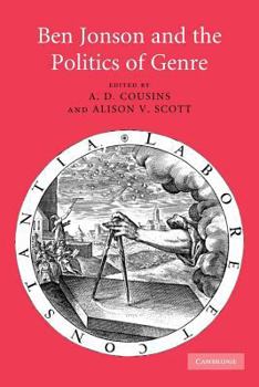 Paperback Ben Jonson and the Politics of Genre Book