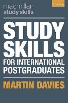 Paperback Study Skills for International Postgraduates Book