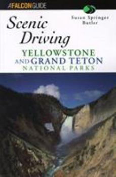 Paperback Scenic Driving Yellowstone and Grand Teton National Park Book