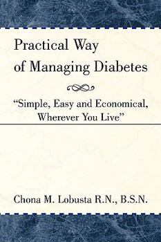 Paperback Practical Way of Managing Diabetes Book