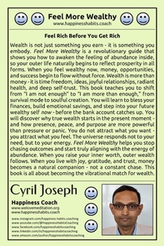 Paperback Feel More Wealthy Book