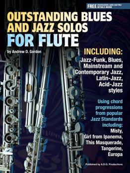 Sheet music Outstanding Blues and Jazz Flute Solos Book