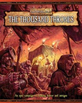 Hardcover Warhammer RPG Thousand Thrones Book