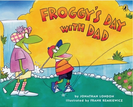Paperback Froggy's Day with Dad Book