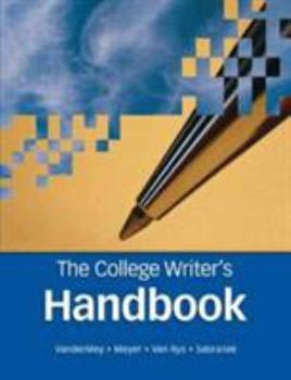 Paperback Student Grammar Exercise Booklet for Vandermey/Meyer/Van Rys/Sebranek's the College Writer's Handbook Book