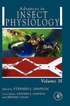 Hardcover Advances in Insect Physiology: Volume 35 Book