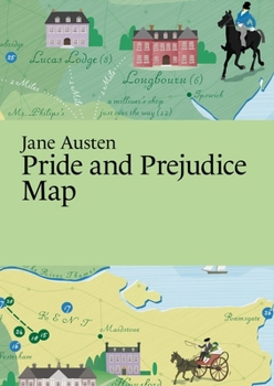 Map Jane Austen: Pride and Prejudice Map Book