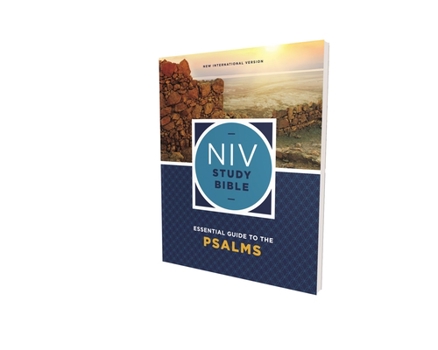 Paperback NIV Study Bible Essential Guide to the Psalms, Paperback, Red Letter, Comfort Print Book