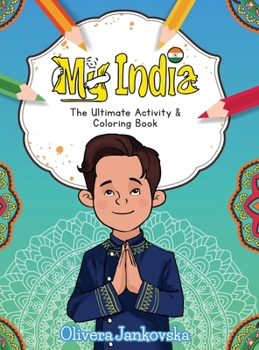 Hardcover My India: The Ultimate Activity and Coloring Book (Boy) Book