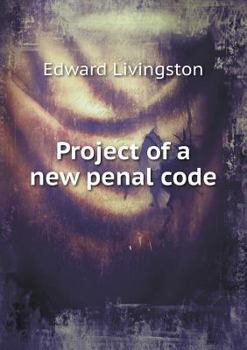 Paperback Project of a new penal code Book