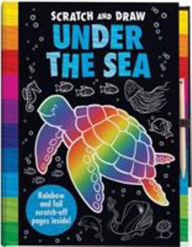 Hardcover Scratch and Draw Under the Sea Book