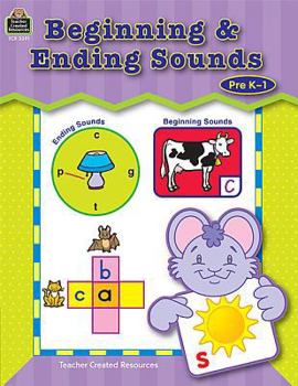 Paperback Beginning & Ending Sounds Book