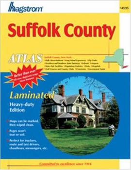 Paperback Suffolk County New York Atlas Book