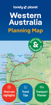 Loose Leaf Lonely Planet Western Australia Planning Map Book