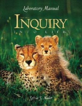 Hardcover Laboratory Manual to Accompany Inquiry Into Life Book