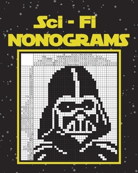 Paperback Sci-Fi Nonograms Book