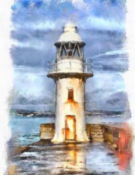 Journaling Notebook (Lighthouse Version 1, 8.5 x 11 Edition)