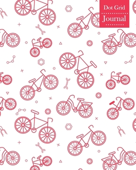 Dot Grid Journal: Notebook Planner with Unique Bicycle Themed Cover Design