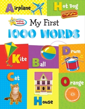 Hardcover My First 1000 Words Book