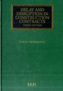 Hardcover Delay and Disruption in Construction Contracts Book